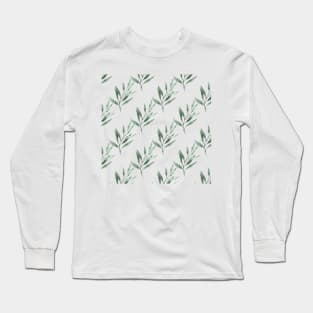 Eucalyptus pattern no 2 Long Sleeve T-Shirt